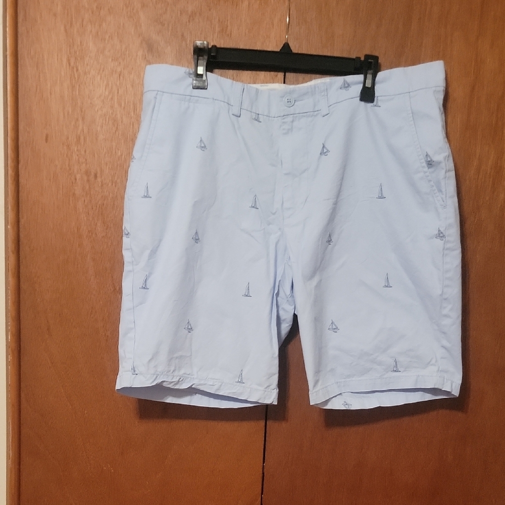 Old Navy Sky Blue Slim Shorts